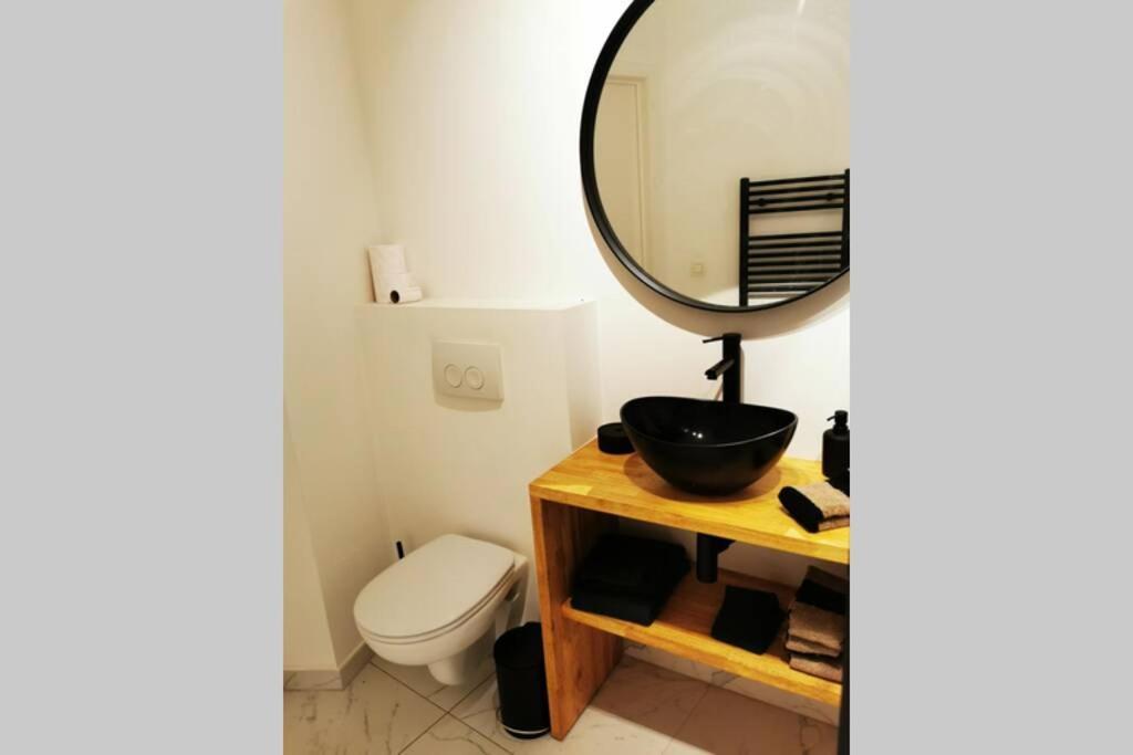 De Flat - Licht En Luxueus Appartement Bij Het Zuid Antwerp Luaran gambar
