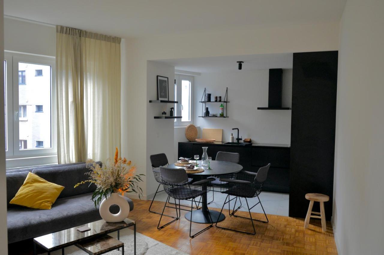De Flat - Licht En Luxueus Appartement Bij Het Zuid Antwerp Luaran gambar